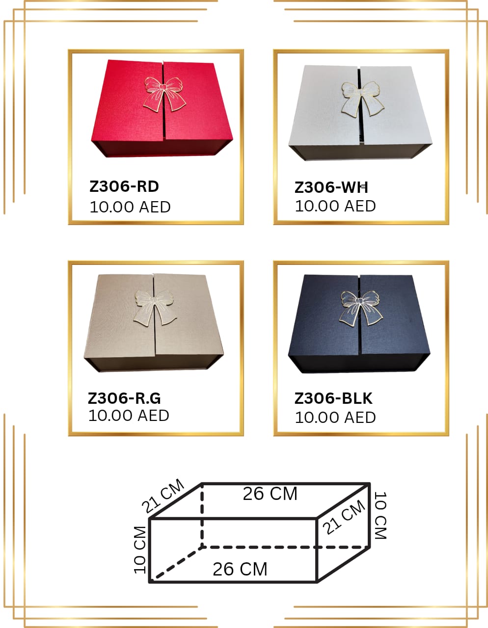 SURPRISE BOX SMALL - Z306-BLK