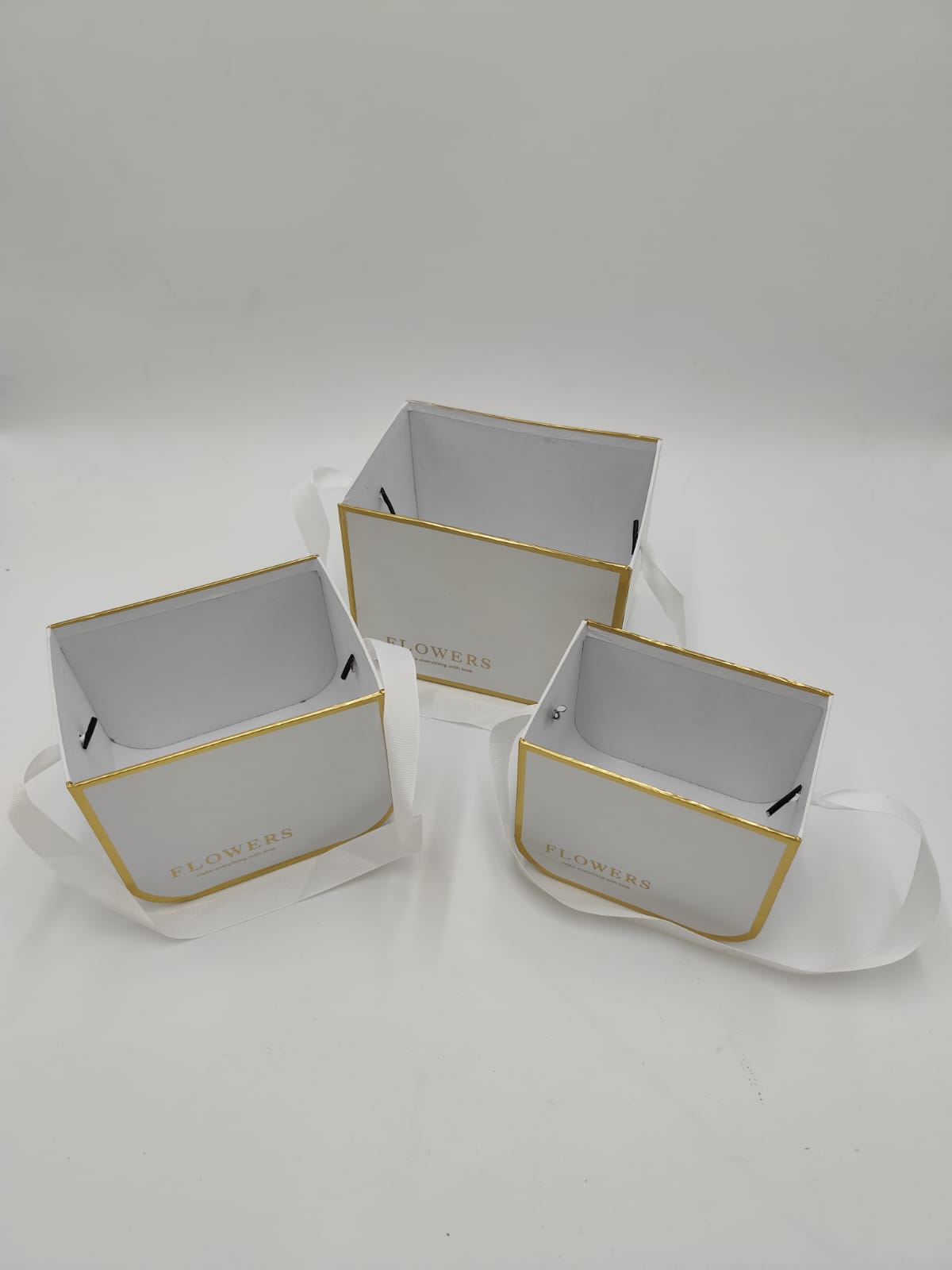 FLOWER BOX WITH HANDLE 3 Pc