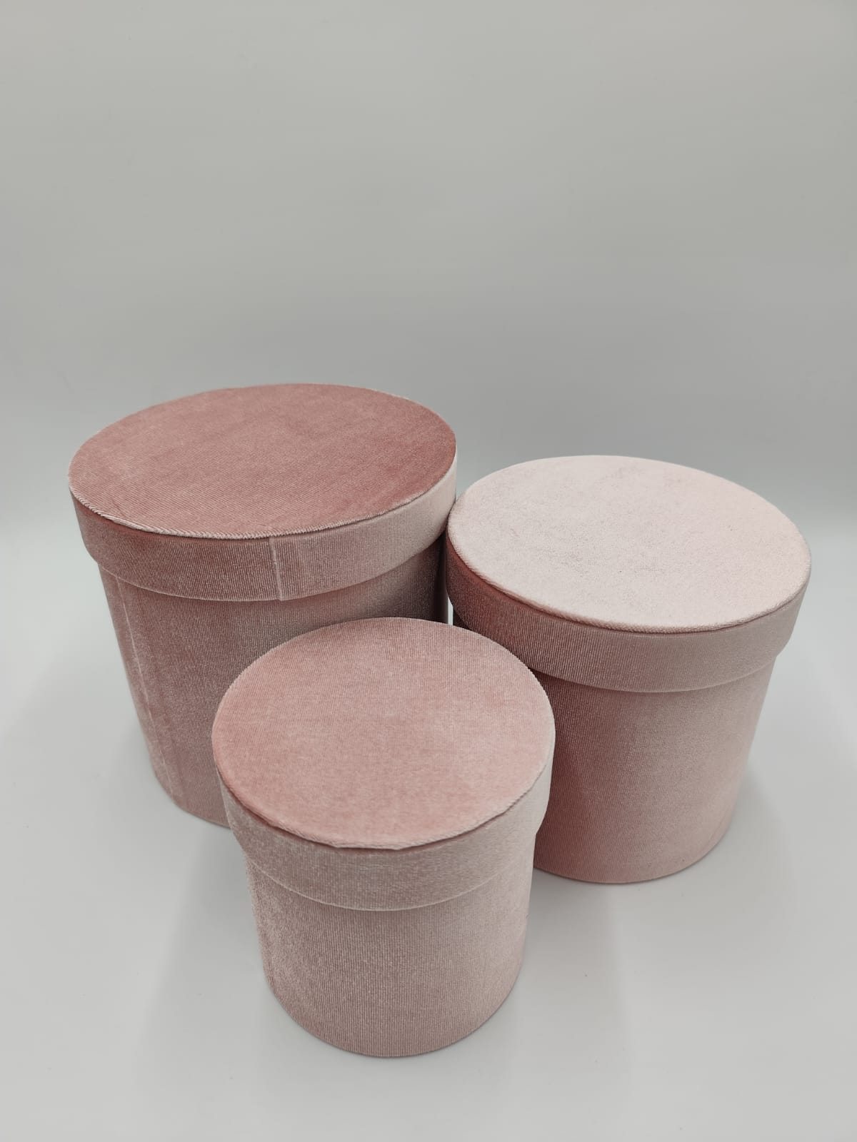 VELVET PINK SIGNATURE BOX 3 SIZES L30AED