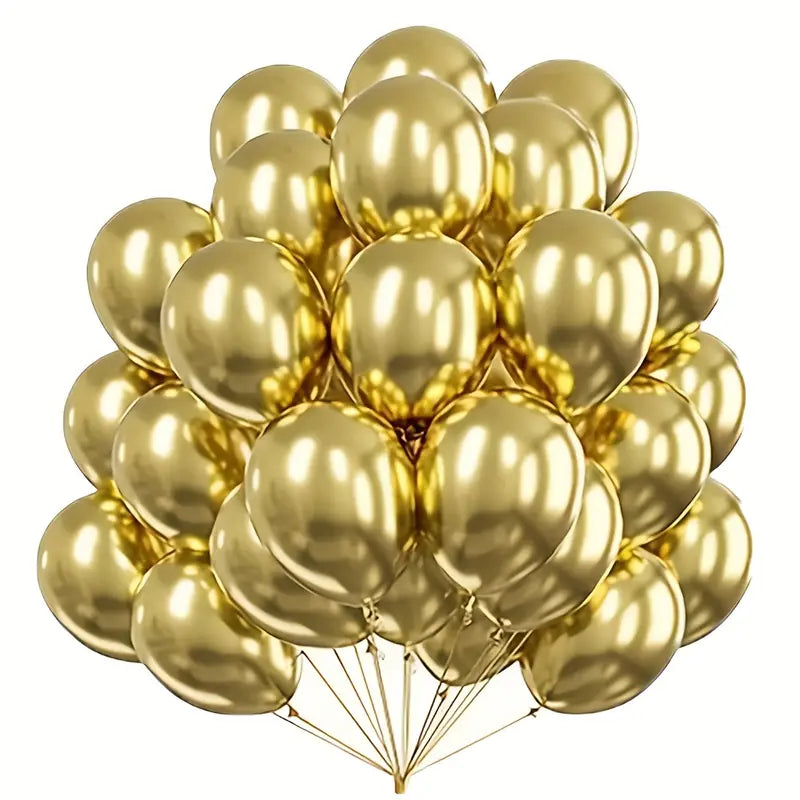 Gold Balloons