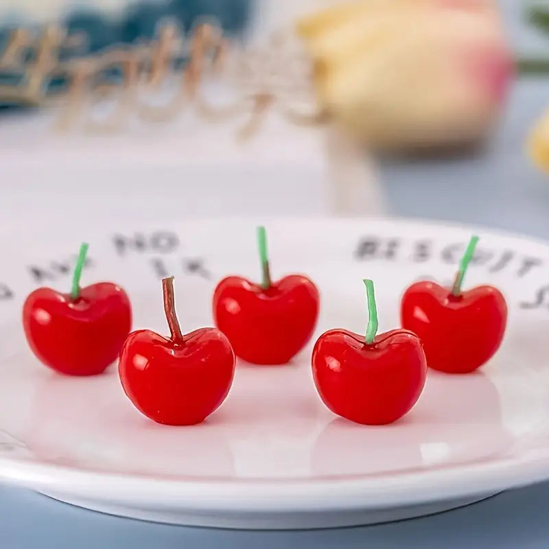 Red Cherry Candles